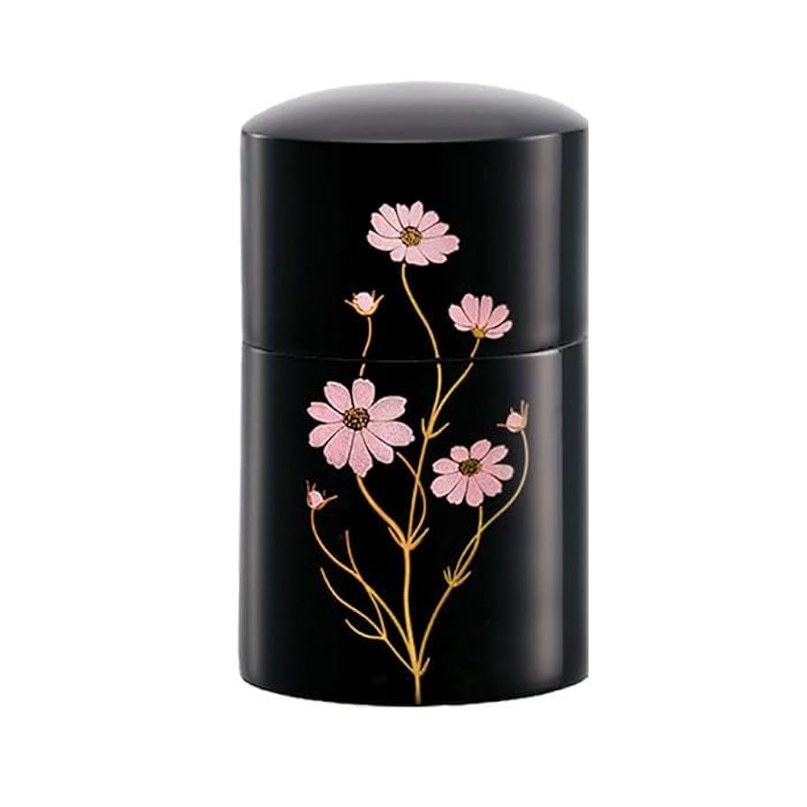 ☆手元供養☆骨壷☆桂寛作☆蒔絵入り☆伝統工芸品☆漆塗製☆